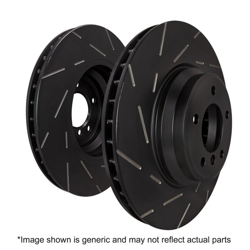 EBC 94 - 01 Mazda Miata MX5 1.8 USR Slotted Front Rotors - Brake Rotors - Slotted - EBC at Garage 56 Engineering