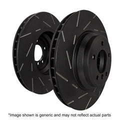 EBC 94 - 01 Mazda Miata MX5 1.8 USR Slotted Front Rotors - Brake Rotors - Slotted - EBC at Garage 56 Engineering