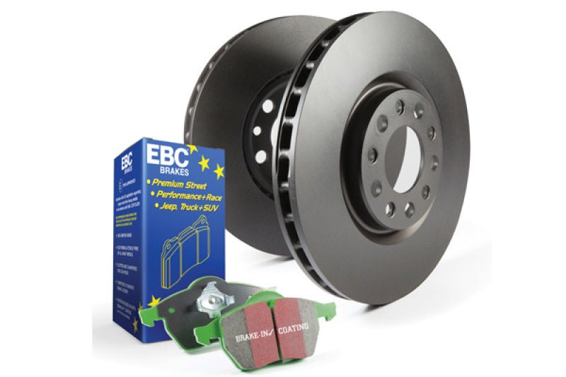 EBC Greenstuff Pads and RK Rotors S11 Front Service Kit - ND MX - 5 (16+) - Brake Rotors - OE - EBC at Garage 56 Engineering