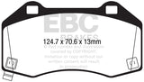 EBC Redstuff Front Brake Pads - ND MX - 5 (16+ w. Brembo) - Brake Pads - Performance - EBC at Garage 56 Engineering
