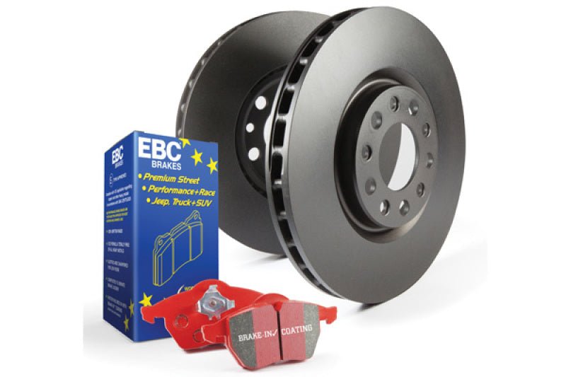 EBC Redstuff Pads and RK Rotors S12 Front Service Kit - ND MX - 5 (16+) - Brake Rotors - OE - EBC at Garage 56 Engineering