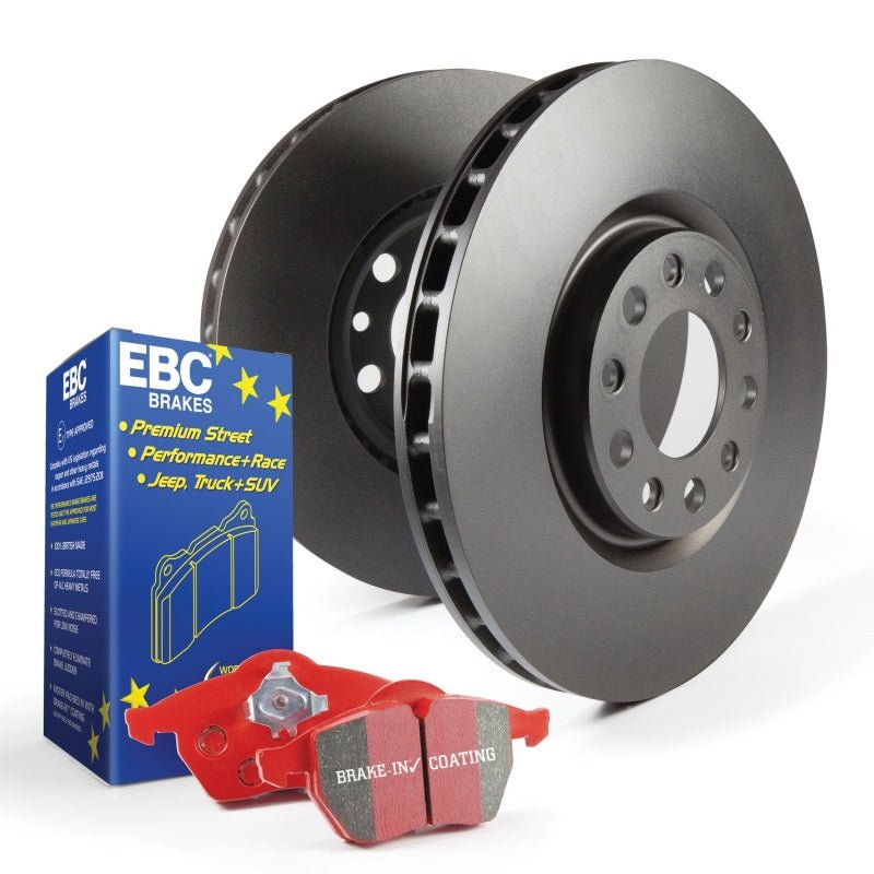 EBC Redstuff Pads and RK Rotors S12 Front Service Kit - ND MX - 5 (16+) - Brake Rotors - OE - EBC at Garage 56 Engineering