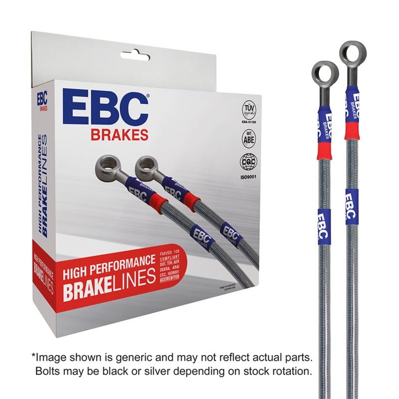 EBC Stainless Steel Brake Line Kit - ND MX - 5 (16+) - Brake Line Kits - EBC at Garage 56 Engineering