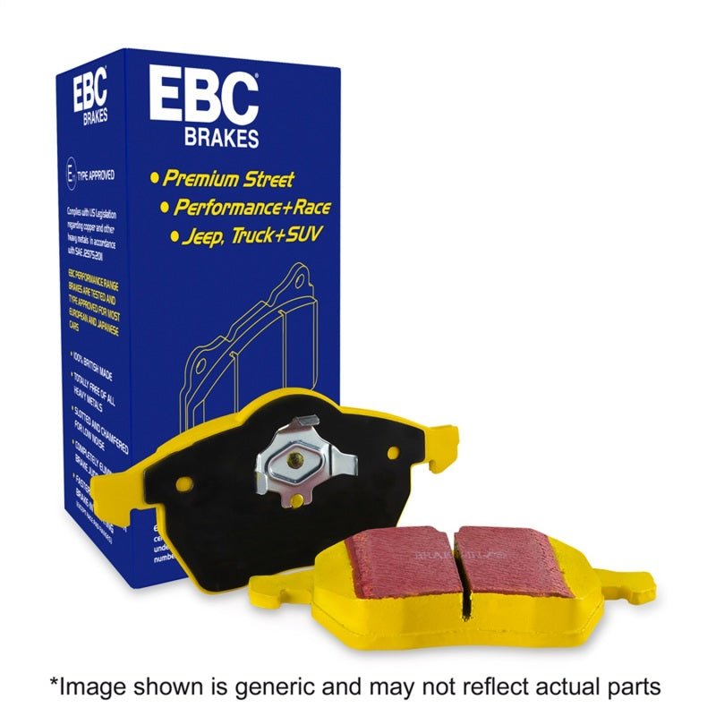 EBC Yellowstuff Front Brake Pads - ND MX - 5 (16+ w. Brembo) - Brake Pads - Performance - EBC at Garage 56 Engineering