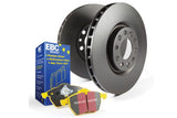 EBC Yellowstuff Pads and RK Rotors S13 Front Service Kit - NC MX - 5 (06 - 15) - Brake Rotors - OE - EBC at Garage 56 Engineering