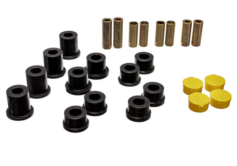 Energy Suspension 90 - 97 Mazda Miata Black Front Control Arm Bushing Set - Bushing Kits - Energy Suspension at Garage 56 Engineering
