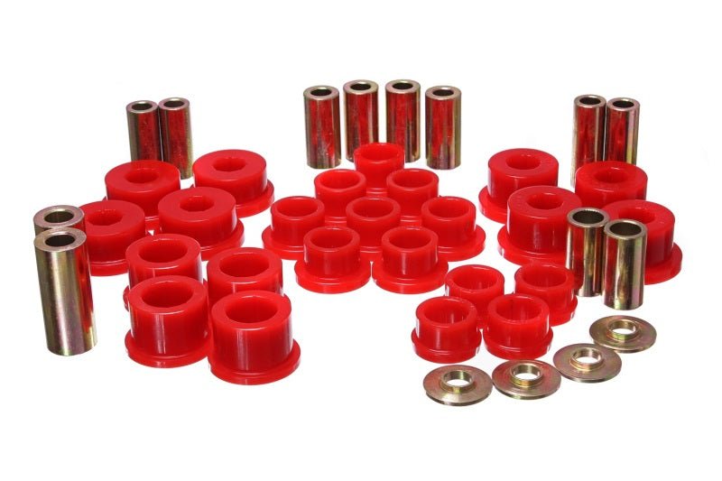 Energy Suspension Red Rear Control Arm Bushing Set - NC MX - 5 (06 - 15) - Bushing Kits - Energy Suspension at Garage 56 Engineering
