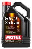 8100 X-CLEAN C3 5W40 Synthetic Engine Oil (5L) - Motul 102051