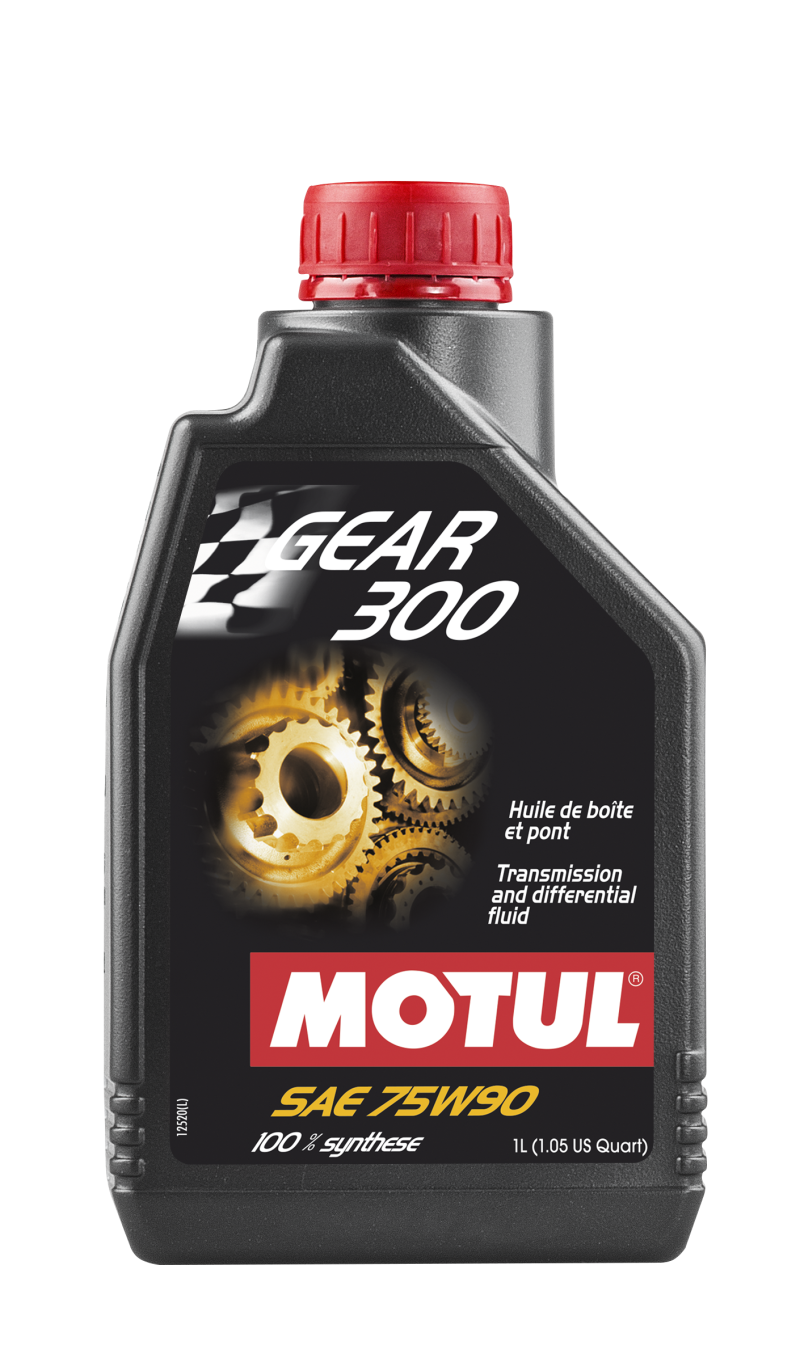 Gear 300 75W90 – 1L Synthetic Ester Transmission Oil (GL-5) - Motul 105777