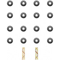 Fel - Pro Engine Valve Stem Oil Seal Set - NA8/NB Miata (94 - 05) - Valve Seals - Fel - Pro at Garage 56 Engineering