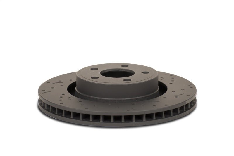 HAWK Talon Drilled & Slotted Front Brake Rotor - NC MX - 5 (06 - 15) - Brake Rotors - Slot & Drilled - Hawk Performance at Garage 56 Engineering