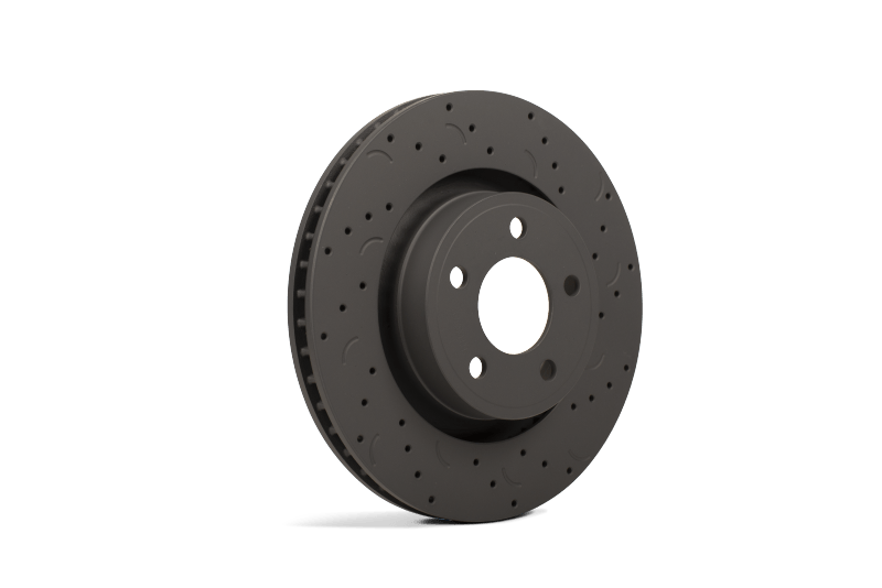 HAWK Talon Drilled & Slotted Front Brake Rotor - NC MX - 5 (06 - 15) - Brake Rotors - Slot & Drilled - Hawk Performance at Garage 56 Engineering