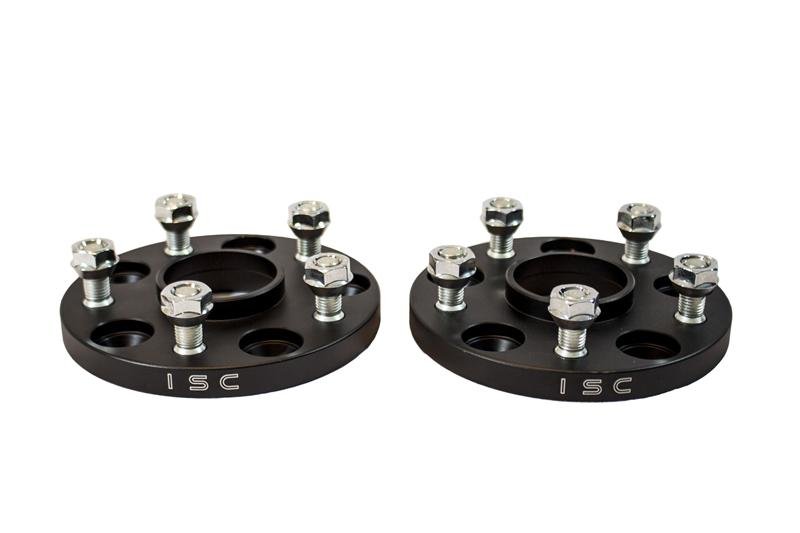 ISC Suspension Mazda/Mitsubishi 5x114.3 Hub Centric (67 Hub Bore) Wheel Spacers 15mm Black (Pair) - Wheel Spacers & Adapters - ISC Suspension at Garage 56 Engineering