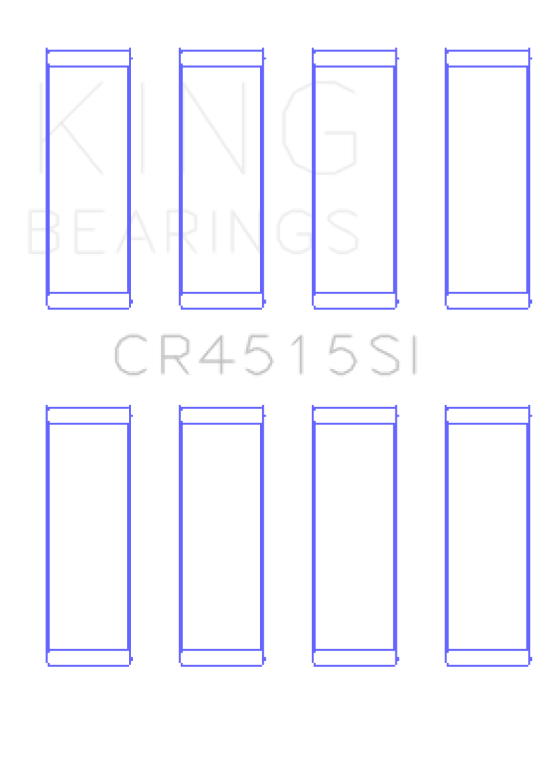 King Silicon Bi - Metal Aluminum Rod Bearing Set (Size STD) - NC MX - 5 (06 - 15) - Bearings - King Engine Bearings at Garage 56 Engineering