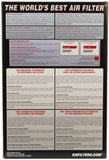 K&N Drop - In Air Filter for 1999 - 2005 Mazda Miata (NB) - Air Filters - Drop In - K&N Engineering at Garage 56 Engineering