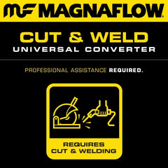 Magnaflow Conv Univ 2.25 Rear - Catalytic Converter Universal - Magnaflow at Garage 56 Engineering