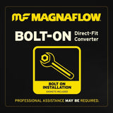 MagnaFlow Direct - Fit Catalytic Converter for 1999 - 2002 Mazda Miata 1.8L - Catalytic Converter Direct Fit - Magnaflow at Garage 56 Engineering