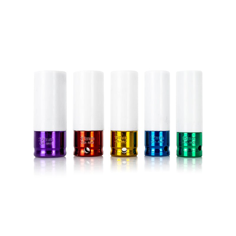 Mishimoto 1/2in. Wheel Nut Socket Set - 5pc - Tools - Mishimoto at Garage 56 Engineering