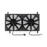 Mishimoto 90 - 97 Mazda Miata Aluminum Fan Shroud Kit - Black - Fans & Shrouds - Mishimoto at Garage 56 Engineering