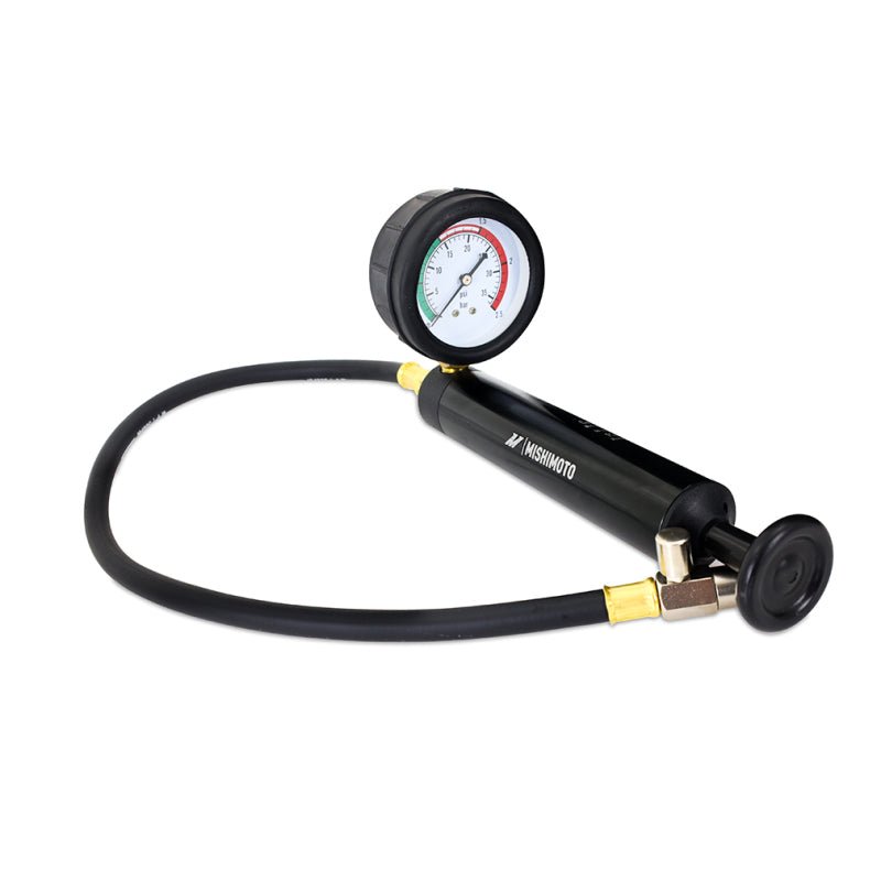 Mishimoto Aluminum Cooling System Pressure Tester Kit - 14pc - Tools - Mishimoto at Garage 56 Engineering