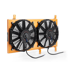 Mishimoto Gold Aluminum Fan Shroud Kit for 1999 - 2005 Mazda Miata (NB) – Engineered for Peak Cooling and Style - Fans & Shrouds - Mishimoto at Garage 56 Engineering