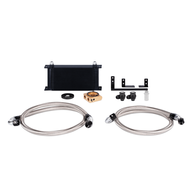 Mishimoto Thermostatic Oil Cooler Kit (Black) - ND1 MX - 5 (16 - 18) - Oil Coolers - Mishimoto at Garage 56 Engineering