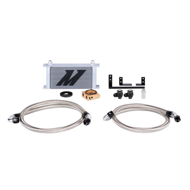 Mishimoto Thermostatic Oil Cooler Kit (Silver) - ND1 MX - 5 (16 - 18) - Oil Coolers - Mishimoto at Garage 56 Engineering