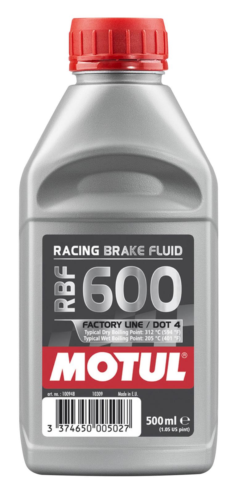 Motul 1/2L Brake Fluid RBF 600 - Racing DOT 4 - Garage 56 Engineering at Garage 56 Engineering