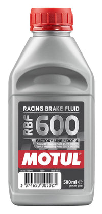 Motul 1/2L Brake Fluid RBF 600 - Racing DOT 4 - Garage 56 Engineering at Garage 56 Engineering