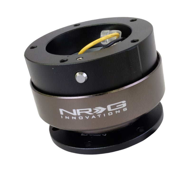 NRG Quick Release Gen 2.0 - Black Body / Titanium Chrome Ring (5 Hole Base 5 Hole Top) - Quick Release Adapters - NRG at Garage 56 Engineering