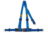 OMP 3 Point Harness - Blue - Seat Belts & Harnesses - OMP at Garage 56 Engineering
