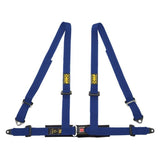 OMP 4 Point Harness - Blue - Seat Belts & Harnesses - OMP at Garage 56 Engineering