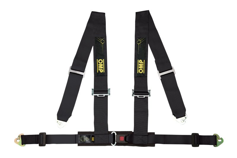 OMP 4 Point Harness - Blue - Seat Belts & Harnesses - OMP at Garage 56 Engineering