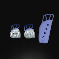 OMP Anodized Aluminium - Blue (Set of 3) - Pedals - OMP at Garage 56 Engineering