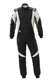 OMP First Evo Suit Navy Blue/Cyan - Size 54 (Fia 8856 - 2018) - Racing Suits - OMP at Garage 56 Engineering