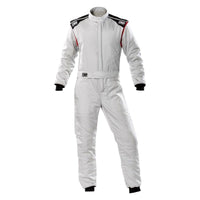 OMP First - S Overall Silver - Size 46 (Fia 8856 - 2018) - Racing Suits - OMP at Garage 56 Engineering