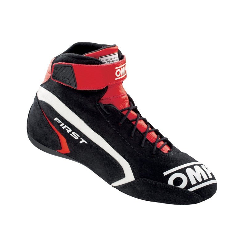 OMP First Shoes My2021 Red/Black - Size 39 (Fia 8856 - 2018) - Garage 56 Engineering