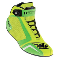 OMP KS - 1 Shoes Yellow/Green - Size 34 - Racing Shoes - OMP at Garage 56 Engineering
