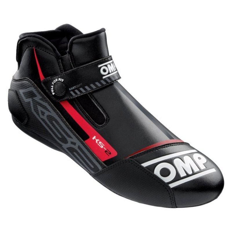 OMP KS - 2 Shoes My2021 Black - Size 40 - Racing Shoes - OMP at Garage 56 Engineering