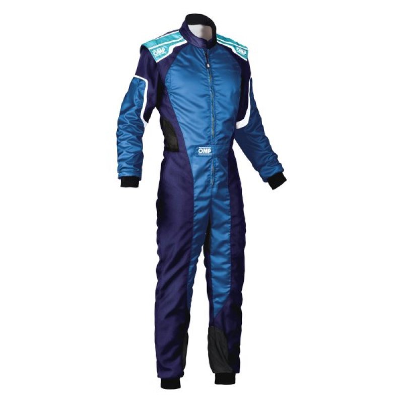OMP KS - 3 Overall Blue/Cyan - Size 50 - Racing Jackets - OMP at Garage 56 Engineering