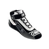 OMP KS - 3 Shoes My2021 Black/White - Size 40 - Racing Shoes - OMP at Garage 56 Engineering
