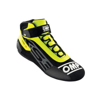 OMP KS - 3 Shoes My2021 Black/Yellow - Size 35 - Racing Shoes - OMP at Garage 56 Engineering