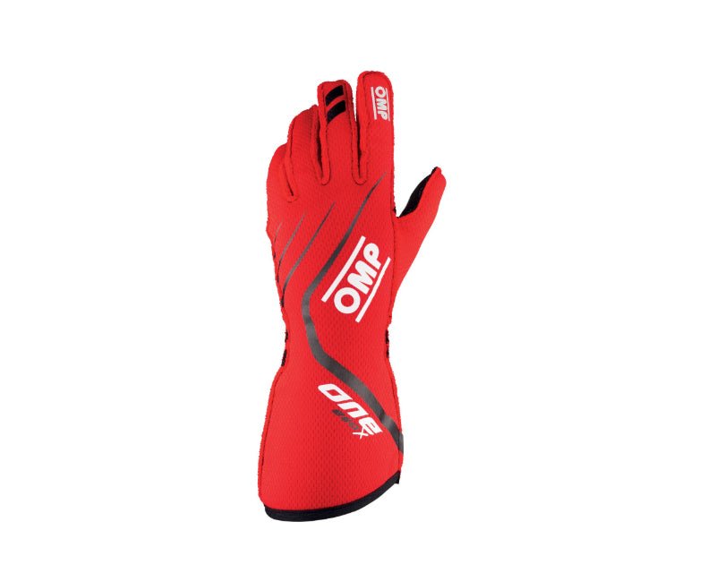 OMP One Evo X Gloves White - Size XL (Fia 8856 - 2018) - Racing Gloves - OMP at Garage 56 Engineering
