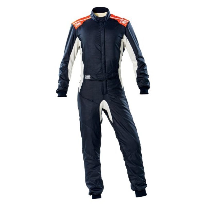 OMP One Evo X Overall Black/Red - Size 48 (Fia 8856 - 2018) - Racing Suits - OMP at Garage 56 Engineering