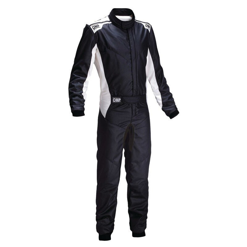 OMP One - S Overall Fia 8856 - 2018+SFI - Navy Blue/Orange Size 58 - Racing Suits - OMP at Garage 56 Engineering