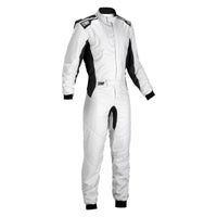 OMP One - S Overall Silver - Size 58 (Fia 8856 - 2018) - Racing Suits - OMP at Garage 56 Engineering