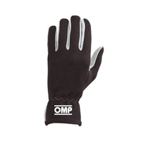 OMP Rally Gloves Black - Size L - Racing Gloves - OMP at Garage 56 Engineering