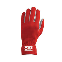 OMP Red Rally Gloves - Size M - Racing Gloves - OMP at Garage 56 Engineering