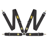 OMP Safety Harness First 3In 4 Points Black Fia 8854/98 - Garage 56 Engineering
