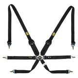 OMP Safety Harness One 2In Endurance Black Pull Down - (Fia 8853 - 2016) - Seat Belts & Harnesses - OMP at Garage 56 Engineering